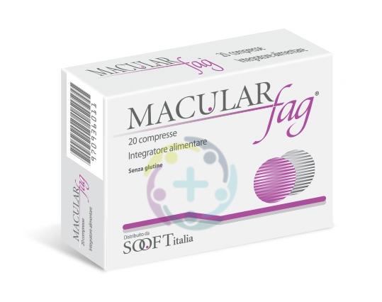 Sooft Italia Linea Salute Occhi Macular Fag Integratore Alimentare 20 Compresse