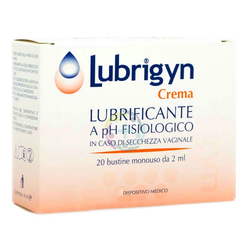 Uniderm Linea Dispositivi Medici Lubrigyn Crema Lenitiva Lubrificante 20 Buste