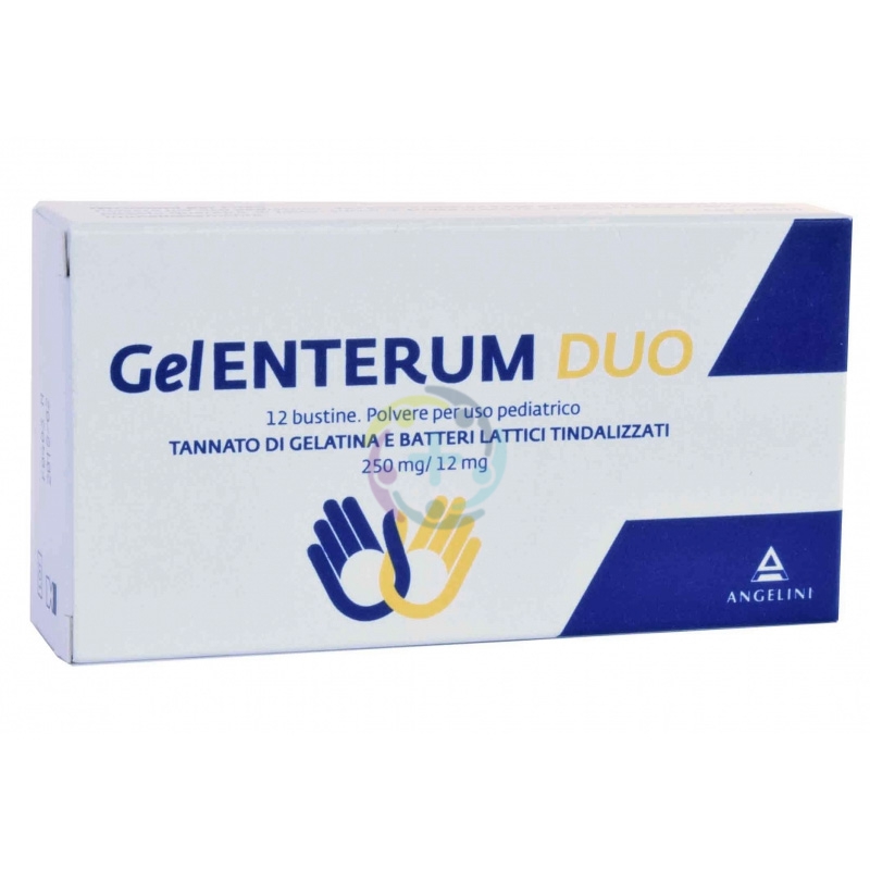 Angelini Linea Intestino Sano GelEnterum Duo Pediatrico Integratore 12 Buste
