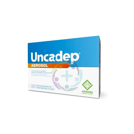 Erbozeta Linea Dispositivi Medici Uncadep Soluzione per Aerosol 10 Fiale