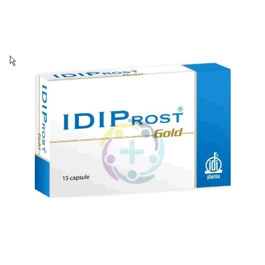 IDI Farmaceutici Linea Benessere Uomo Idiprost Gold Integratore 15 Capsule