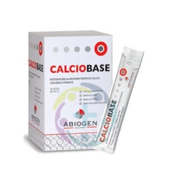 Abiogen Pharma Linea Salute Ossea Calciobase Integratore Alimentare 30 Stick