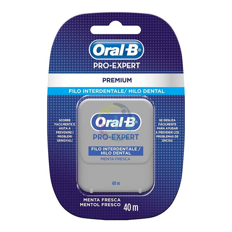 Oral-B Linea Igiene Dentale Quotidiana Pro-Expert Filo Interdentale 40 m
