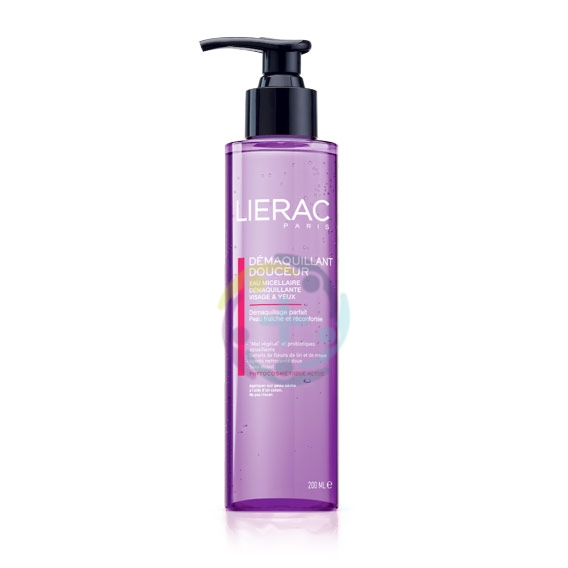Lierac Linea Douceur Struccante Acqua Micellare Viso Occhi Pelli Sensibili 400ml