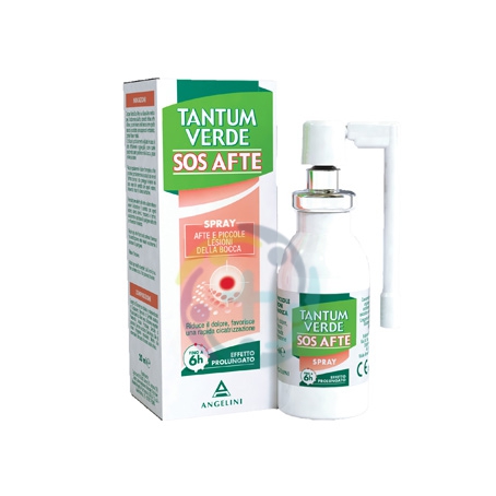 Angelini Linea Dispositivi Medici Tantum Verde SOS Afte Soluzione Spray 20 ml