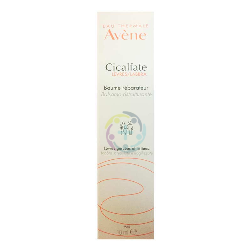 Avene Linea Cicalfate Rigenerante Riepitelizzante Balsamo Labbra Nutriente 10ml