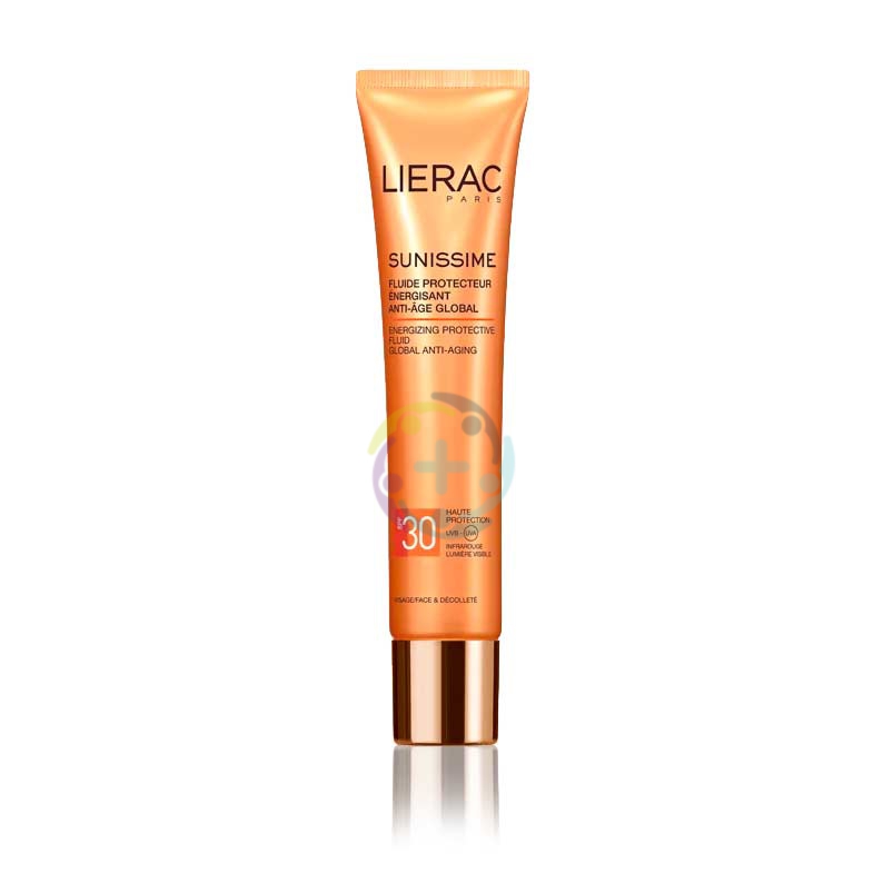 Lierac Linea Sole Sunissime SPF30 Fluido Energizzante Anti-Age Global Viso 40 ml