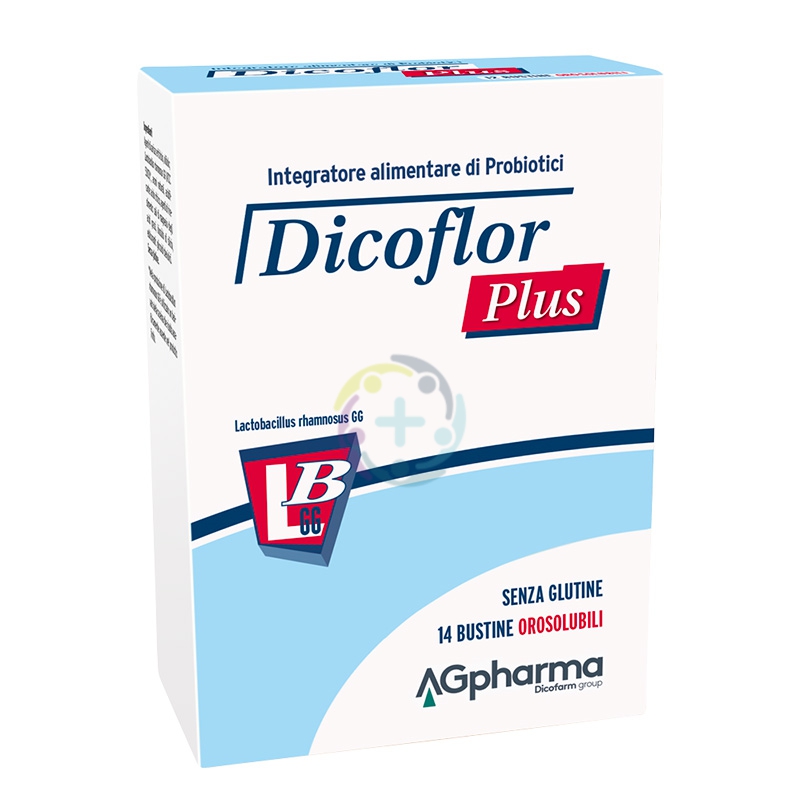 AG Pharma Linea Intestino Sano Dicoflor Plus Integratore Alimentare 14 Buste