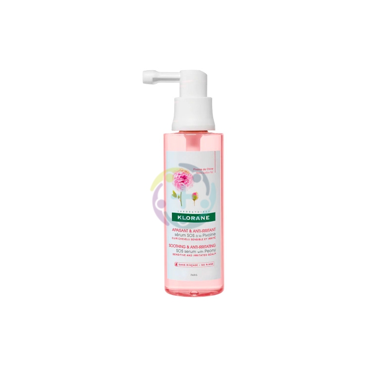 Klorane Capelli Linea Peonia Lenitiva Anti-Irritazioni SOS Siero Fresco 65 ml