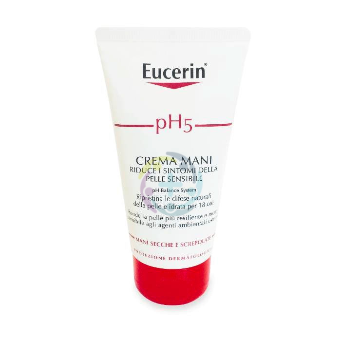 Eucerin Linea pH5 Crema Mani Idratante Delicata Pelle Sensibile 75 ml