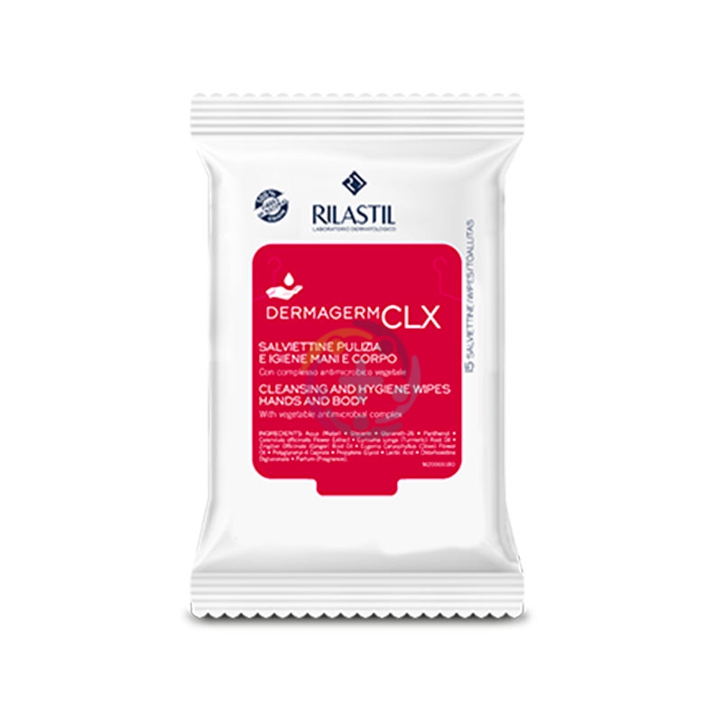 Rilastil Linea Dermagerm CLX Salviettine 15 salviettine