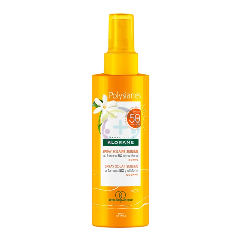 Klorane Linea Polysianes Spray Solare Sublime Protezione Alta SPF50 200 ml