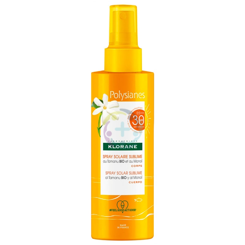 Klorane Linea Polysianes Spray Solare Sublime Protezione Alta SPF530 200 ml