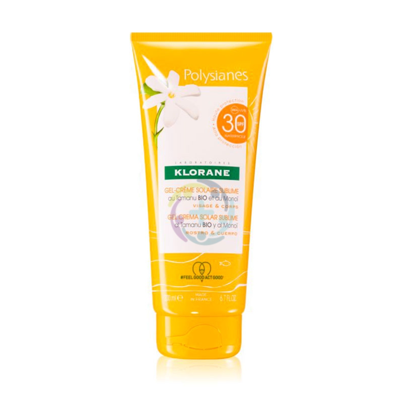 Klorane Linea Polysianes Gel-Crema Solar SPF 30 200 ml