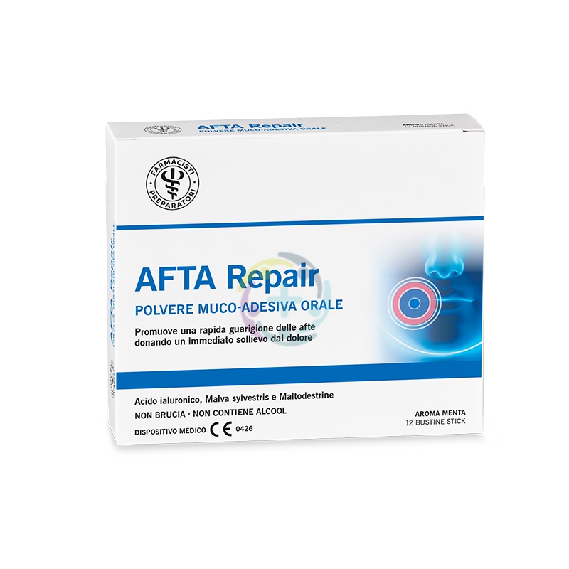 Unifarco Linea Farmacisti Preparatori AFTA Repair 12 Bustine Stick