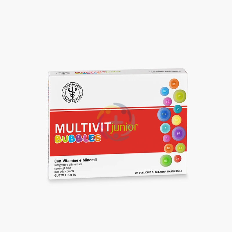 Unifarco Linea Farmacisti Preparatori Multivit Junior Bubbles 27 gelatine