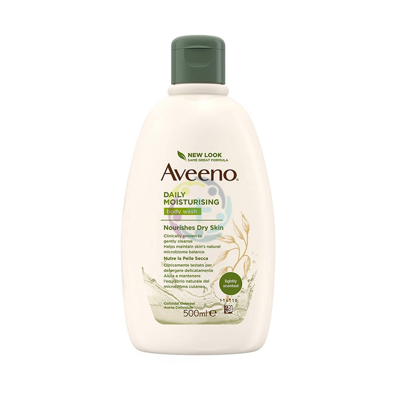 Aveeno Linea Corpo Daily Moisturising Bagno Doccia Profumo Delicato 500 ml